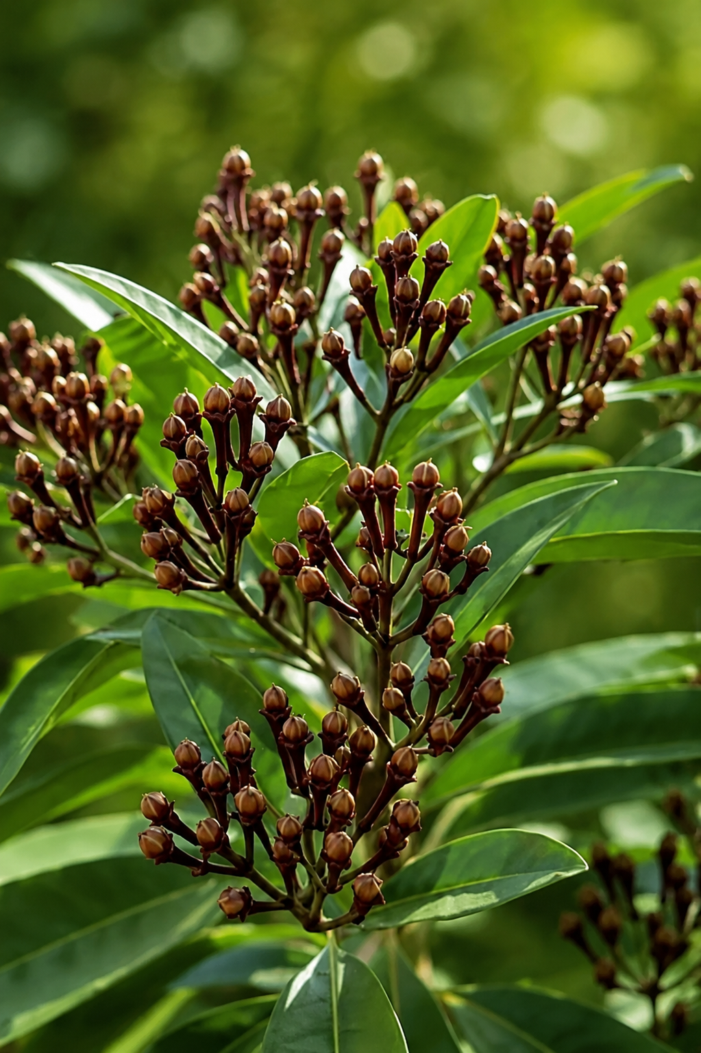 Freshly picked clove buds